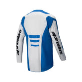 Jersey Alpinestars Fluid Haul Blanco Azul 2